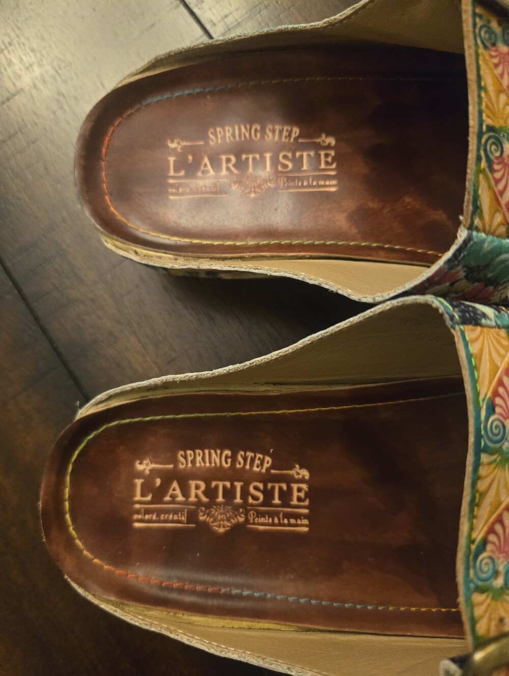 L'artiste Dandi Floral Buckle Sandals 41/9.5-10 - Picture 3 of 8
